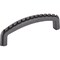 Elements 3" Center-to-Center Gun Metal Rope Detailed Cypress Cabinet Pull Z118-3DACM - alternate 1